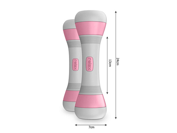 Fitness hantlid reguleeritav 2 x 2 kg komplekt 2 tükki reguleeritava kaaluga