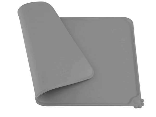 Waterproof silicone anti-slip dog-cat bowl mat