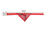 Collar de perro con bandana para perro gato l