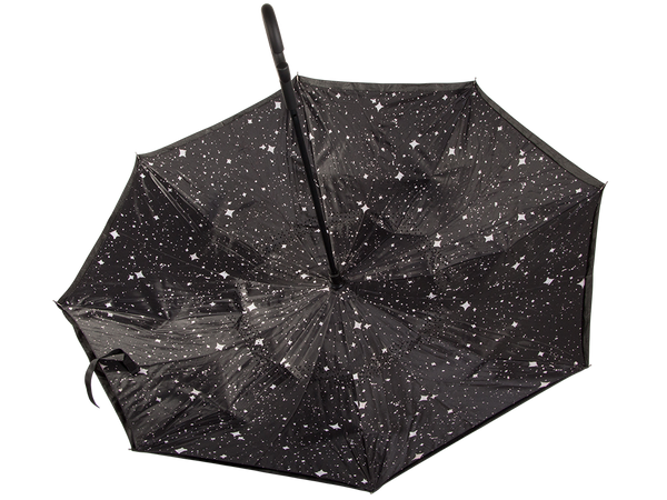 Parasol parasolka odwrócony składany odwrotnie mocne druty solidny stojący