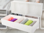 Organisateur de sous-vêtements chaussettes tiroir garde-robe séparateurs large