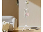 Porte-vêtements sur pied vestes sur pied métal blanc