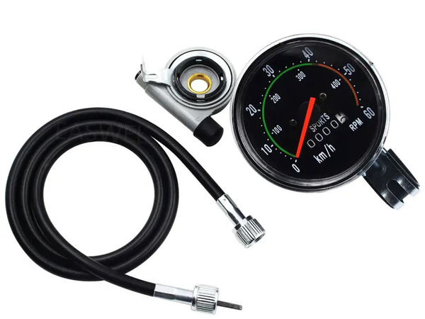 Licznik rowerowy klasyczny retro prędkościomierz