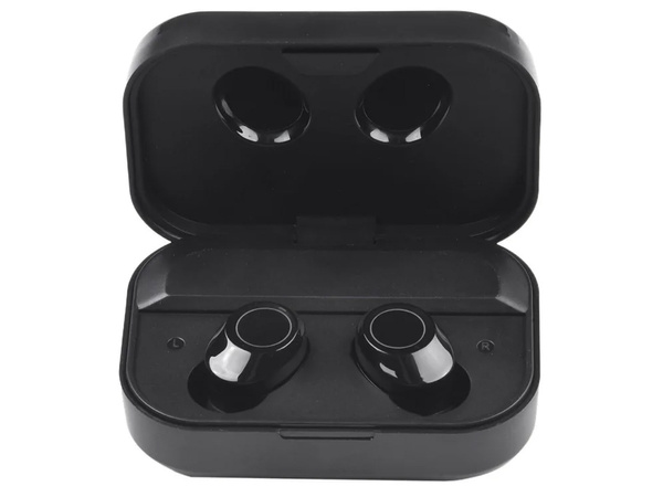 Auriculares in-ear inalámbricos bluetooth con estuche de carga led y micrófono