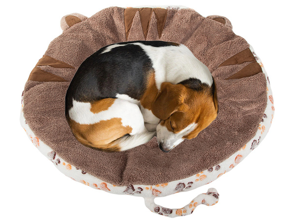 Pat de câine pufos pat de pisică moale 60cm