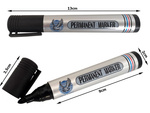 Permanentni marker pisalo črno vodoodporno okroglo