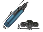 Ureche nas trimmer ureche păr remover sprânceană aparat de ras 3in1