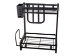 Kitchen shelf loft kitchen stand organiser