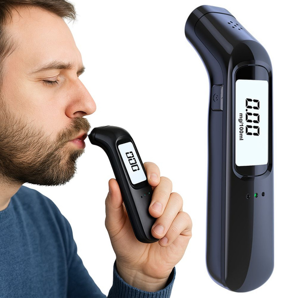 Alcoolmetru profesional usb precis, de dimensiuni reduse, fără contact