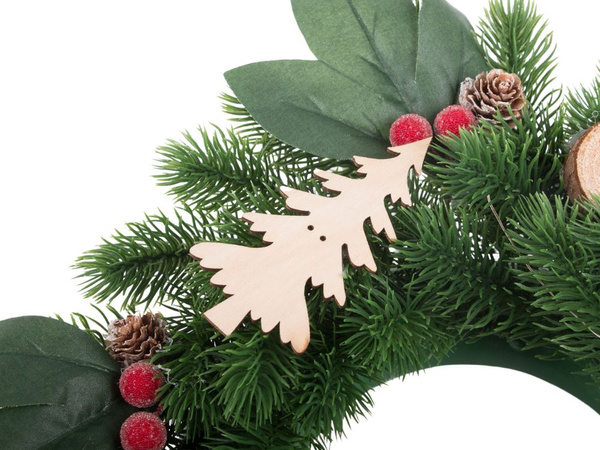 Božični okrasni venec vodil dekoracijo vrat božični okraski