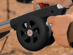 HAND BLOWER FOR LIGHTING BARBECUES CAMPFIRES COOKERS BBQ STURDY HANDLE