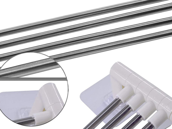 Wieszak na ręczniki łazienkowy obrotowy uchwyt hak