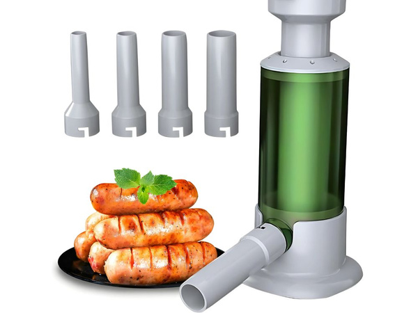 Mână cârnați umplutură cu 4 sfaturi verticale spritzer mașină