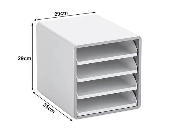 Dokumentumfeltáró 4 feltáró szervező íróasztal polcok szerszámtár