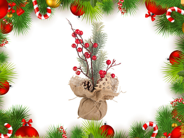 Masă de crăciun ornament birou decorare masă de crăciun