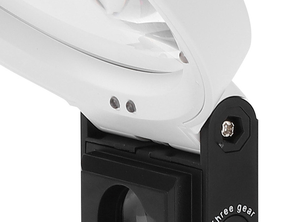 Folding jewellers magnifying glass 10x 25x 6 led 2 uv scale