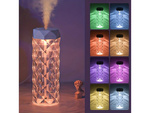 Zvlhčovač vzduchu difúzor aromaterapeutická hmla usb rgb kryštál