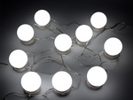 Led garderoobi laua peegli tuled meigikomplekt 10tk