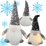 GNOME NAIN ILLUMINÉ LED VENTRE GNOME DE NOËL SOUS L'ARBRE DE NOËL