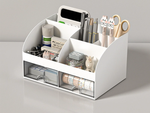 Desk organiser tray shelves for cosmetics small items drawers cabinet