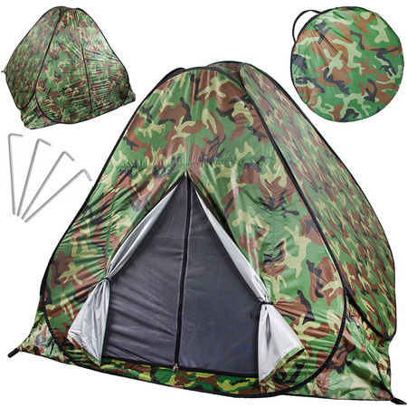 Self-folding tourist tent automatic moro