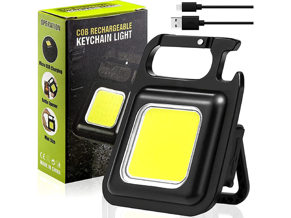 Lampe suspendue led cob magnet usb torche opener