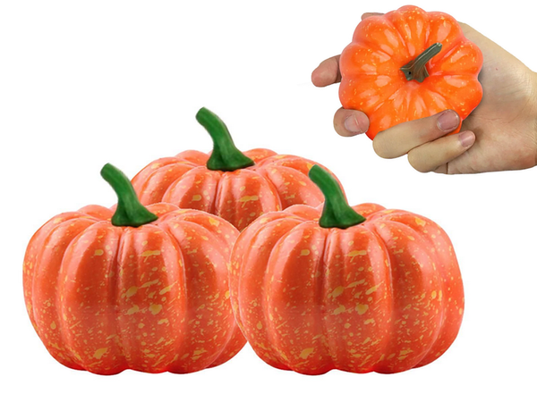 Dekoratīvs ķirbis mākslīgā polistirola apdare halloween rudens