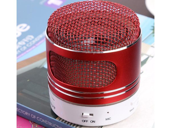 Bluetooth mini belaidis mp3 radijas fm usb microsd jungtis