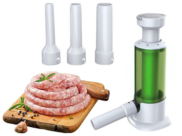 Mână cârnați umplutură cu 4 sfaturi verticale spritzer mașină