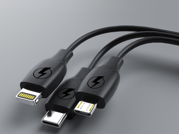 Cargador de coche usb-c 14w y usb-a 15w para mechero rápido