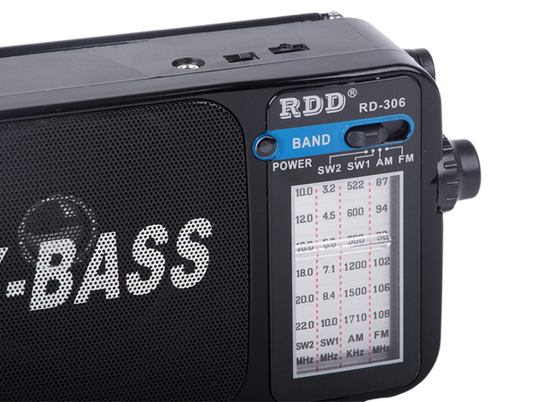 Radio kuchenne przenośne budowlane na baterie antena retro ręczne fm am