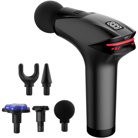 Back massage gun body leg massager strong massage gun 5 tips