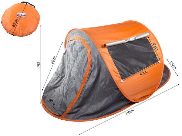 Beach tent orange (10)