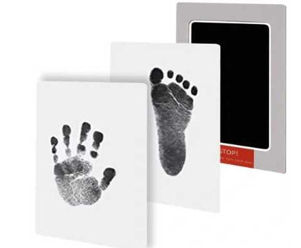 Kit para tomar las huellas de las manos y los pies del bebé huella segura tinta para bebés