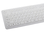 Silikon gummi tastatur weiss usb numerisch