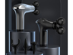 Back massage gun body leg massager strong massage gun 4 tips