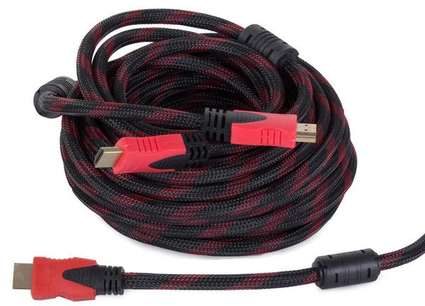 Hdmi 1.4 hdmi kábel 1.4k 3d uhd 10m medený 48 bit
