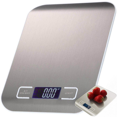 Preciosa pesa de cocina electrónica inteligente 5kg/1g pantalla lcd