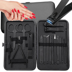 Set de uñas estuche de manicura pedicura estuche alicates 18 piezas