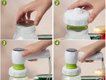 Food vacuum pump for vacuum bags jars electric + bags