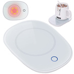 Calienta tazas te/café eléctrico 16w led panel estanco