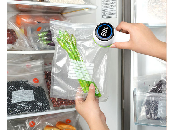 Bomba de vacío de alimentos para bolsas de vacío tarros eléctrico + bolsas