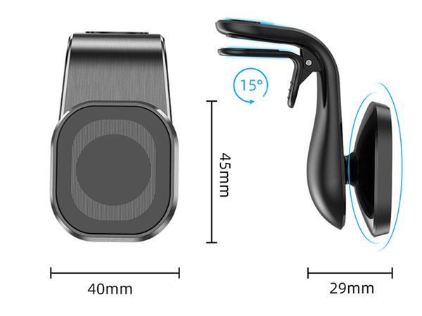 Support magnétique pour grille de téléphone