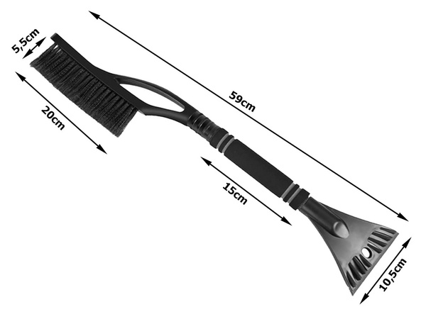 Car scraper windscreen wiper snow scraper ice scraper 2in1