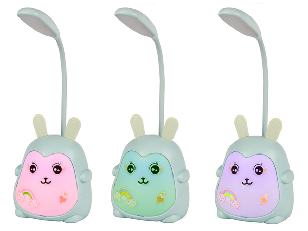 Lampe de bureau led rgb usb pour enfants veilleuse