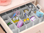 Organiser desk divider drawer wardrobe separator 4 pcs