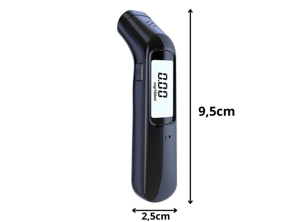 Profesionalni usb precizen brezstikovni alkoholomer v žepni velikosti