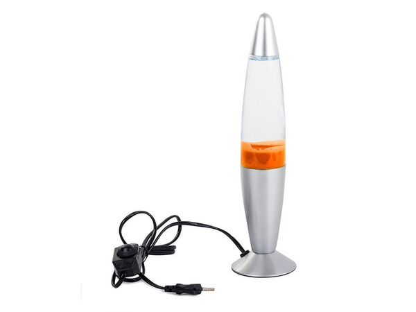 Nočné svetlo vodná lampa s voskom láva láva