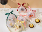 Bulles acryliques transparentes 8cm plastique non floconneux 12pcs