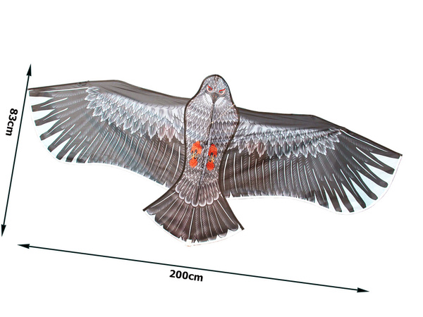 Kite madár sas 2m madárriasztó zsinórral